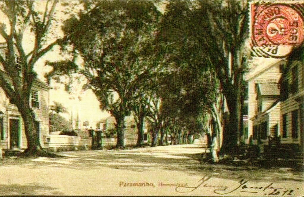 Chief-Rabbi's Residence Paramaribo Surinam - Rabbi Lewenstein Surinam